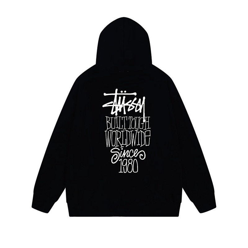 Stussy Vertical City List Full-Zip Hoodie