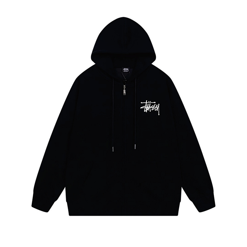 Stussy Vertical City List Full-Zip Hoodie