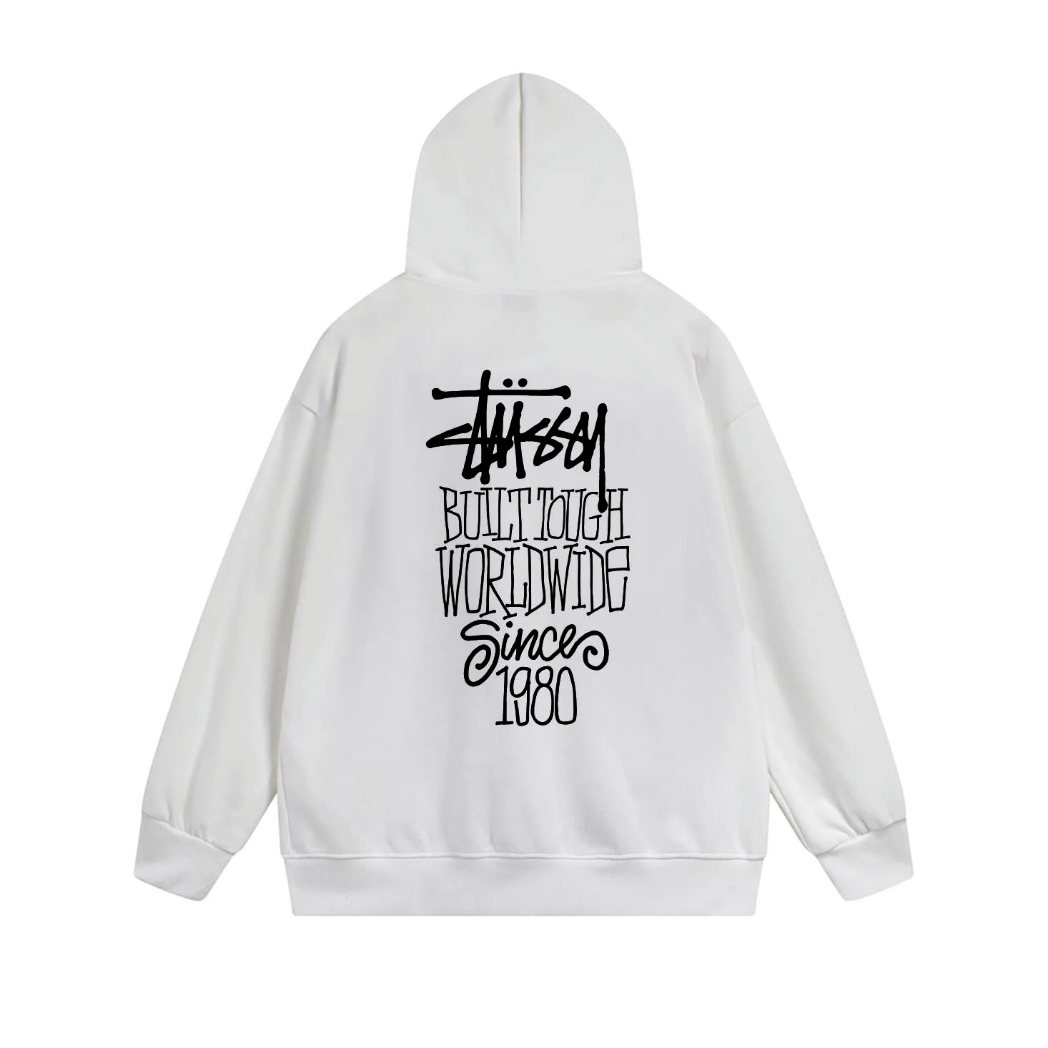 Stussy Vertical City List Full-Zip Hoodie