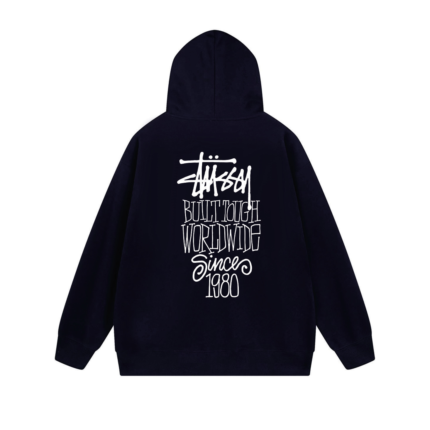 Stussy Vertical City List Full-Zip Hoodie