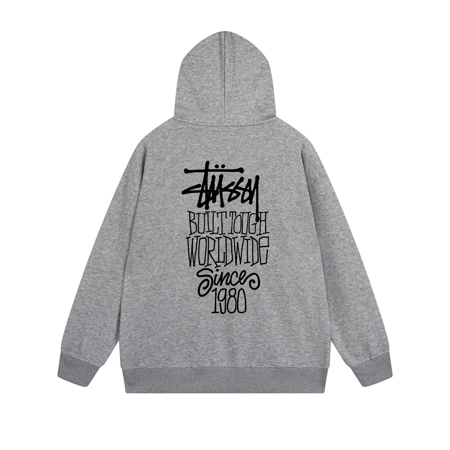 Stussy Vertical City List Full-Zip Hoodie