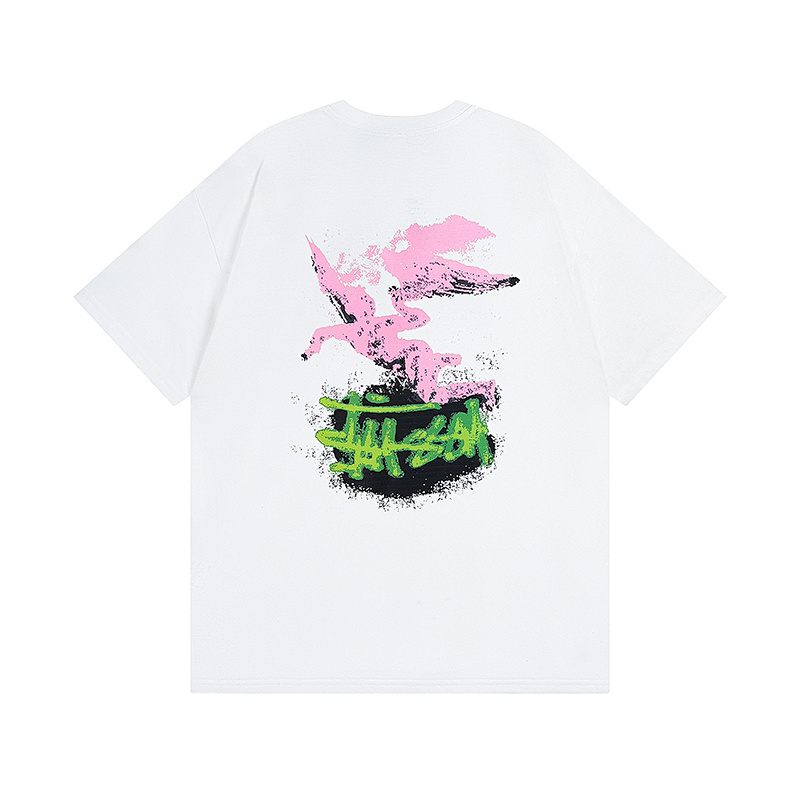 Stussy Watercolor Landscape T-Shirt