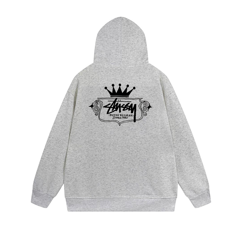 Stussy Winged Oval Crest Full-Zip Hoodie