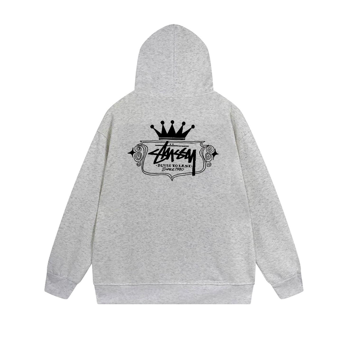 Stussy Winged Oval Crest Full-Zip Hoodie
