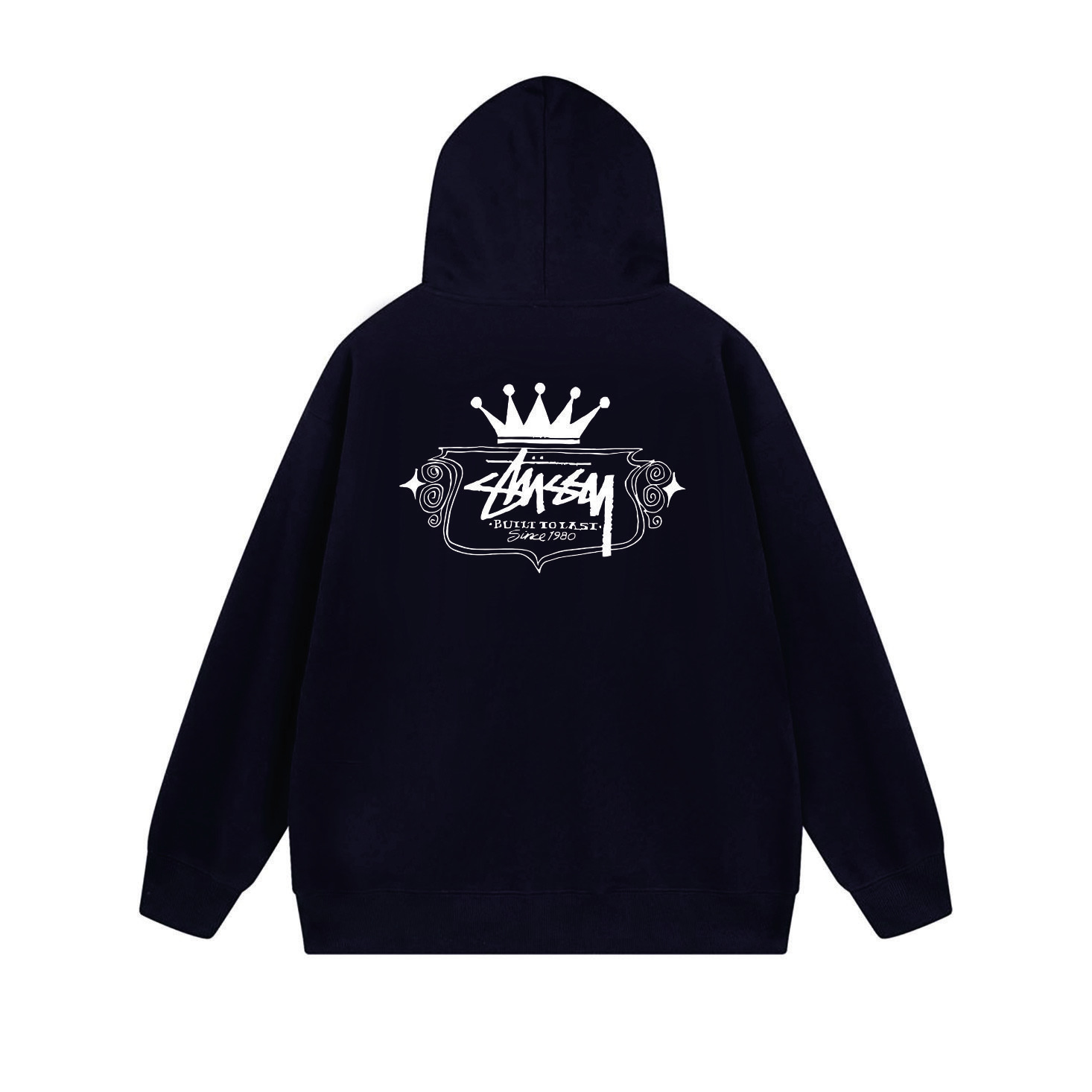 Stussy Winged Oval Crest Full-Zip Hoodie