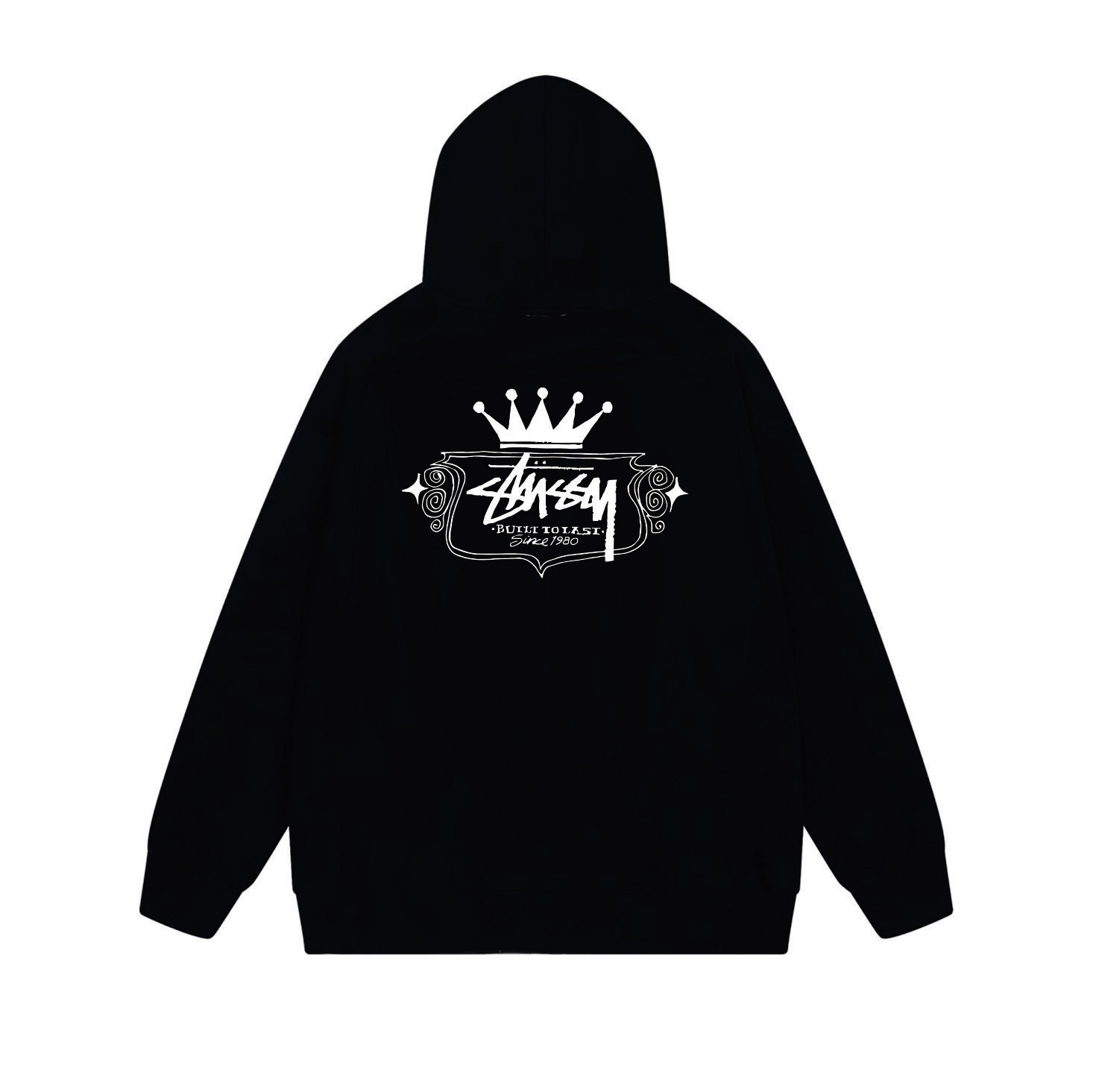 Stussy Winged Oval Crest Full-Zip Hoodie