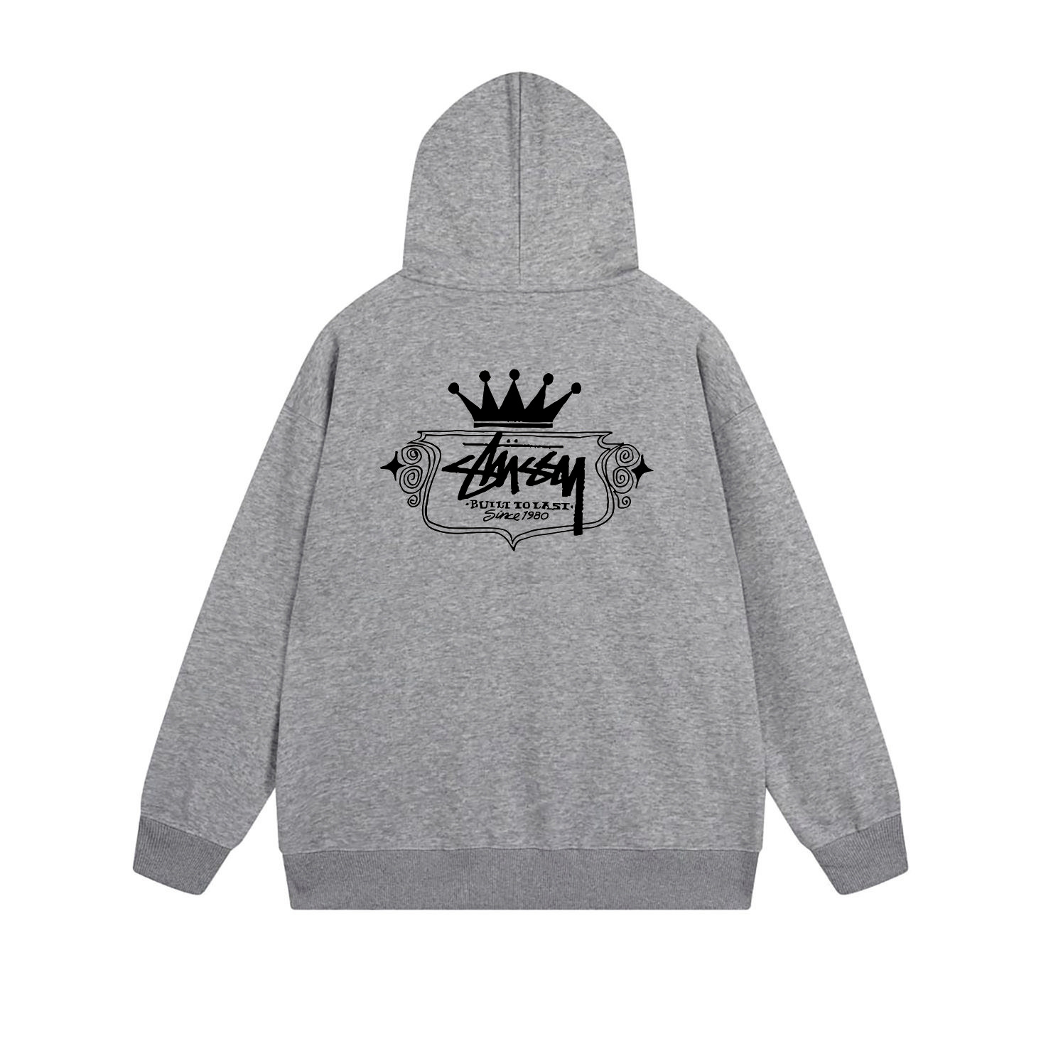 Stussy Winged Oval Crest Full-Zip Hoodie