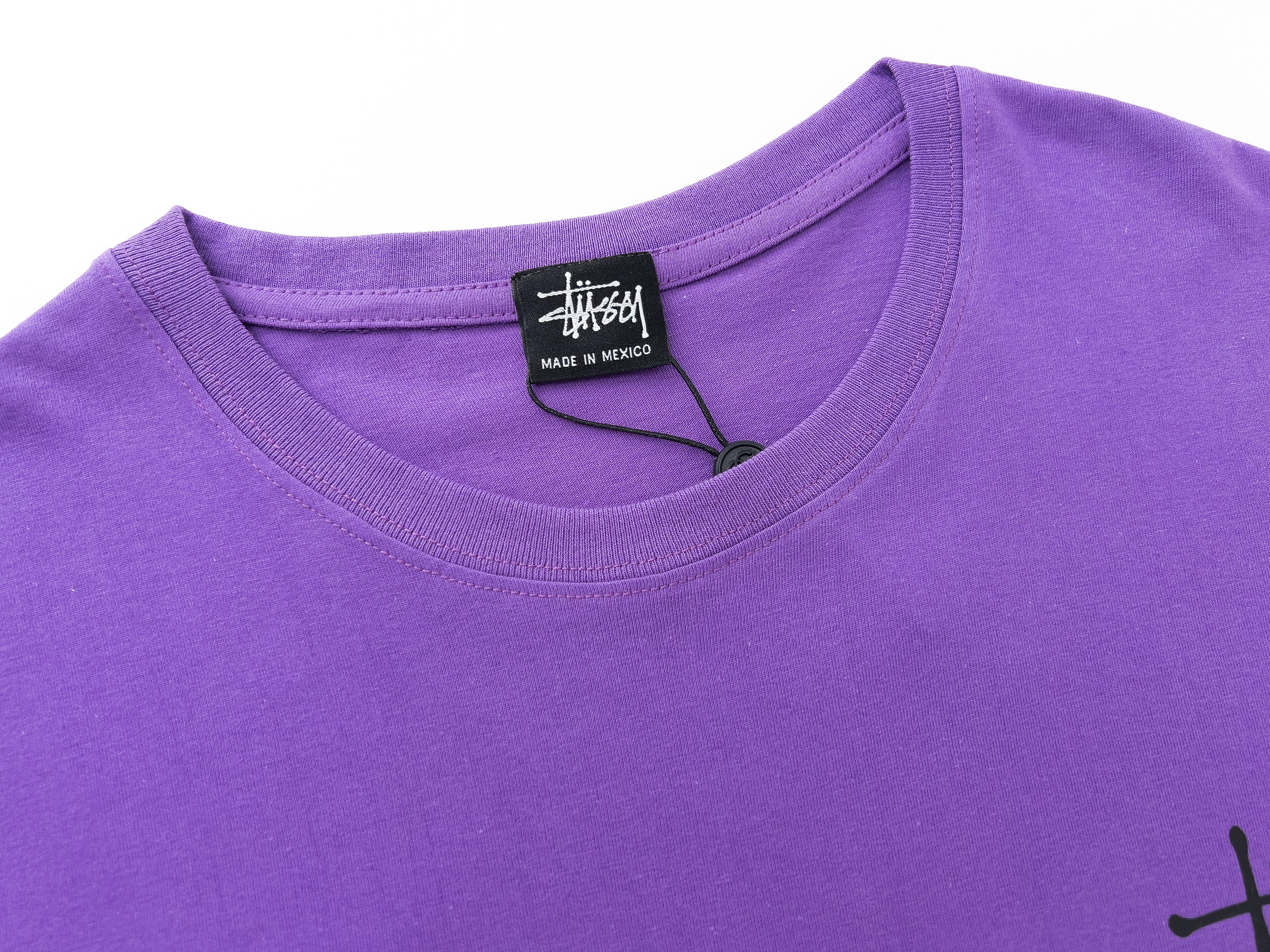 Stussy Winged Skull Circle Emblem T-Shirt
