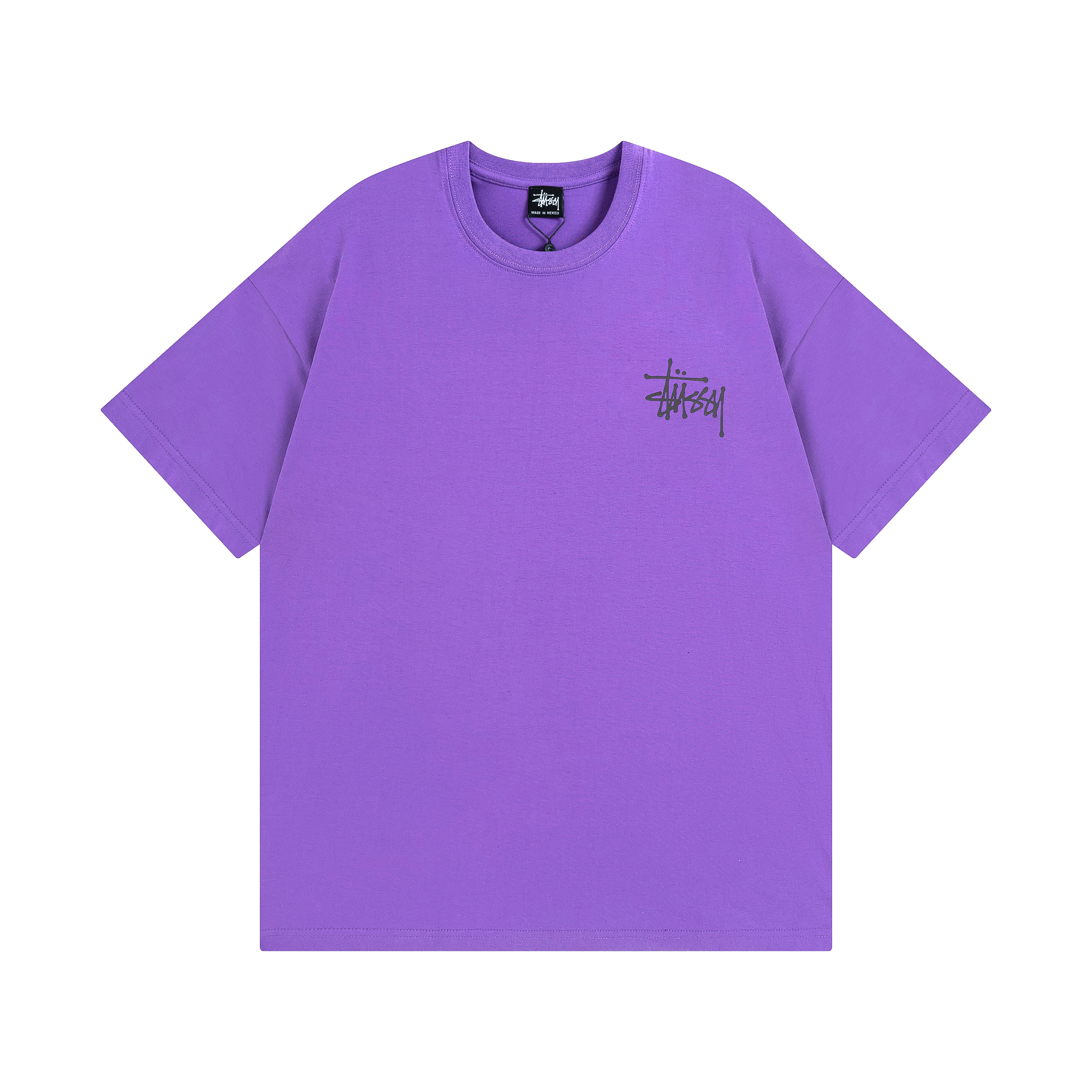 Stussy Winged Skull Circle Emblem T-Shirt