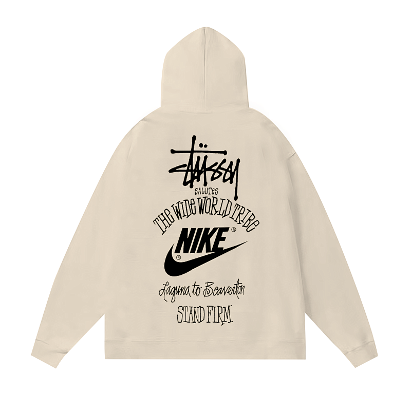 Stussy Winged Sports Emblem Pullover Hoodie
