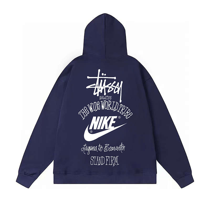 Stussy Winged Sports Emblem Pullover Hoodie