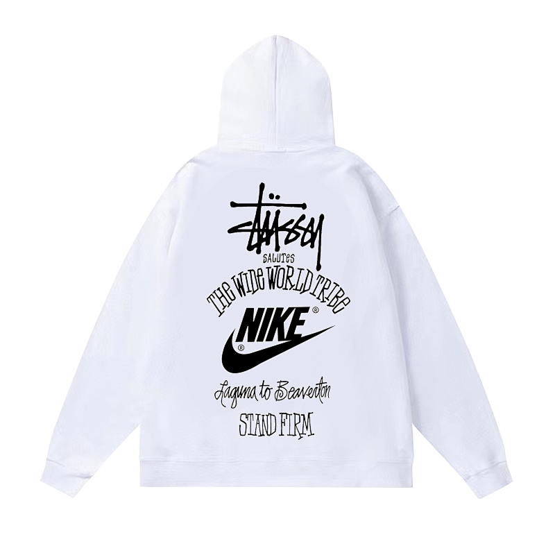 Stussy Winged Sports Emblem Pullover Hoodie