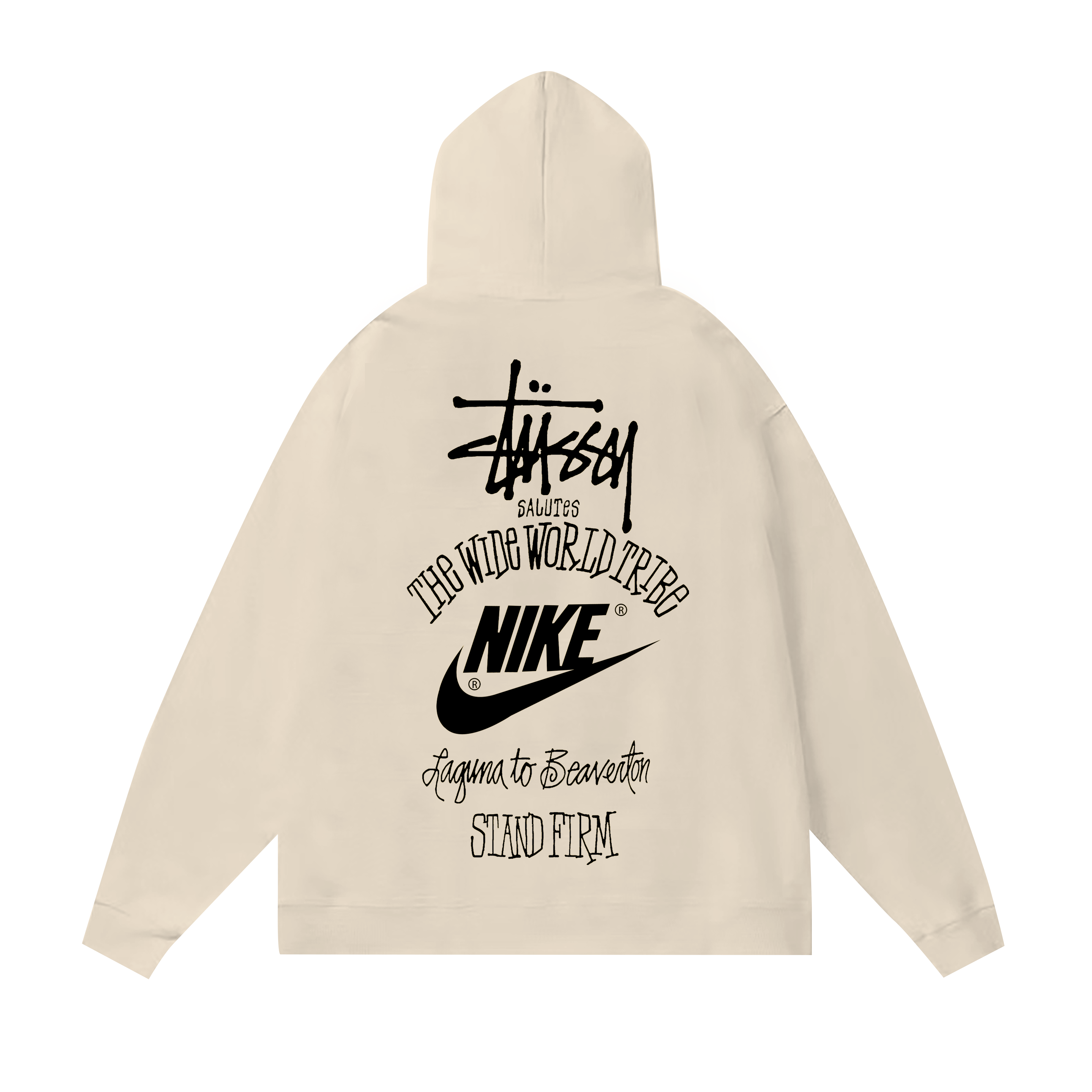 Stussy Winged Sports Emblem Pullover Hoodie