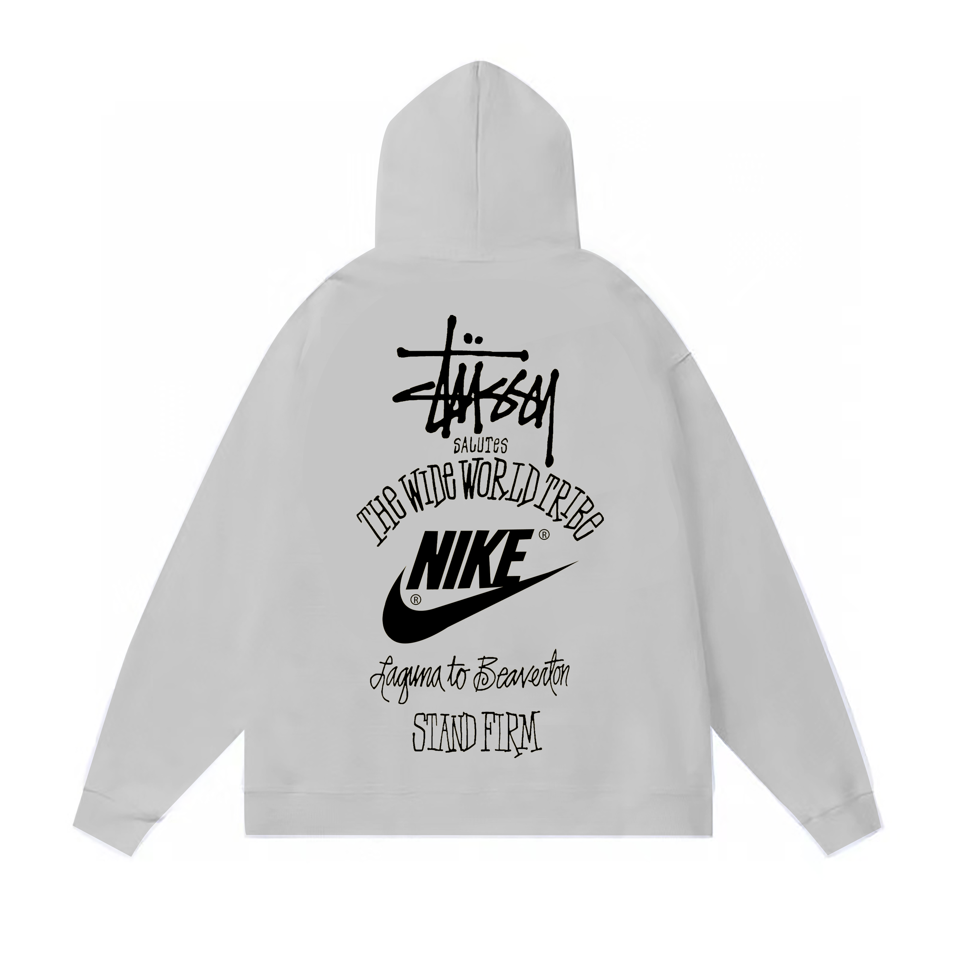 Stussy Winged Sports Emblem Pullover Hoodie