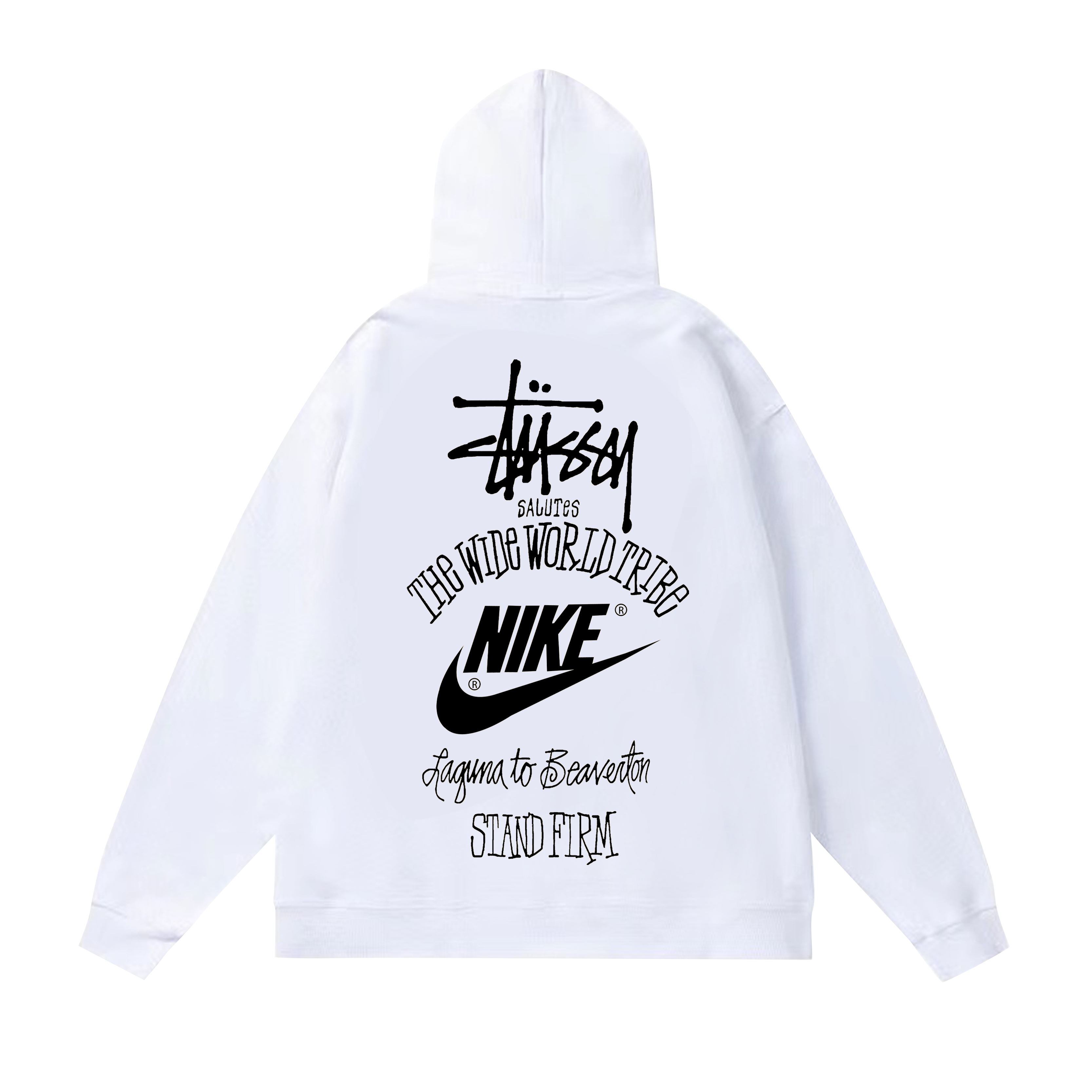 Stussy Winged Sports Emblem Pullover Hoodie