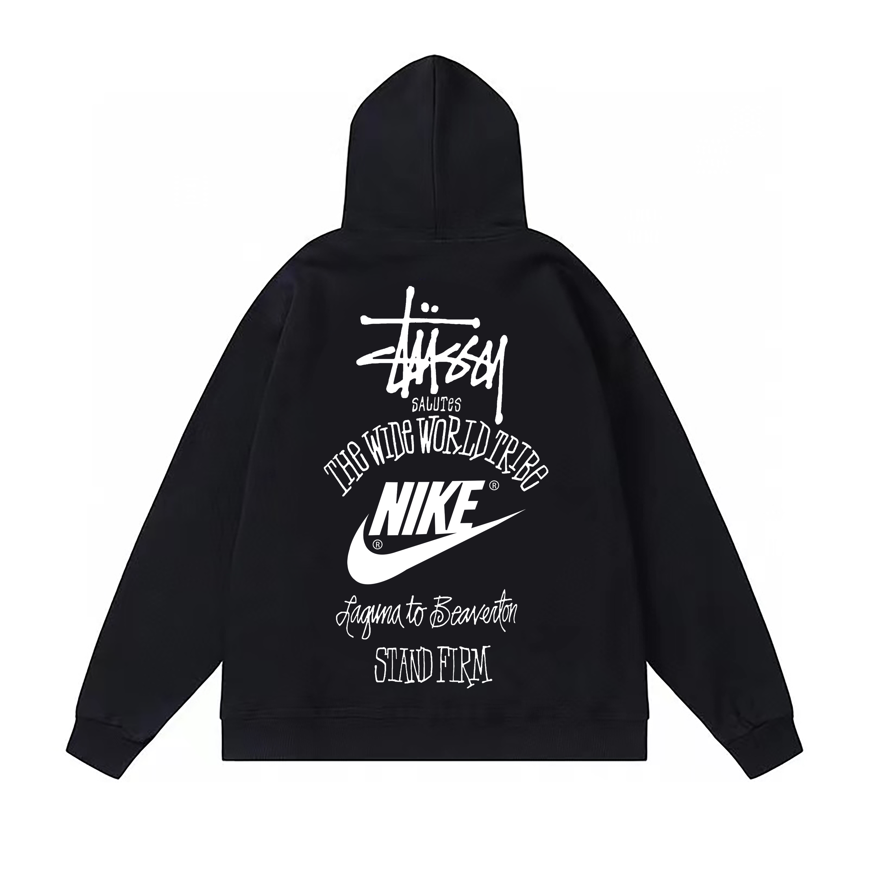 Stussy Winged Sports Emblem Pullover Hoodie