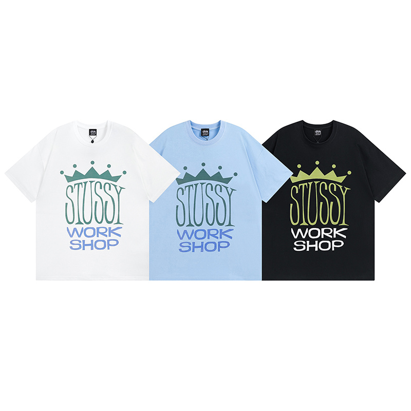 Stussy World Shop Typography T-Shirt