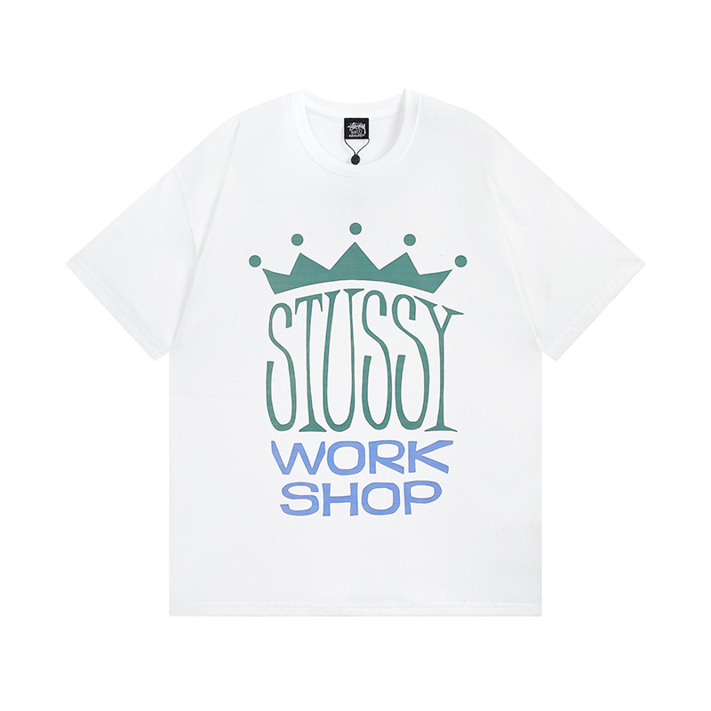 Stussy World Shop Typography T-Shirt