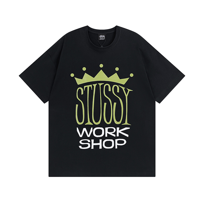 Stussy World Shop Typography T-Shirt