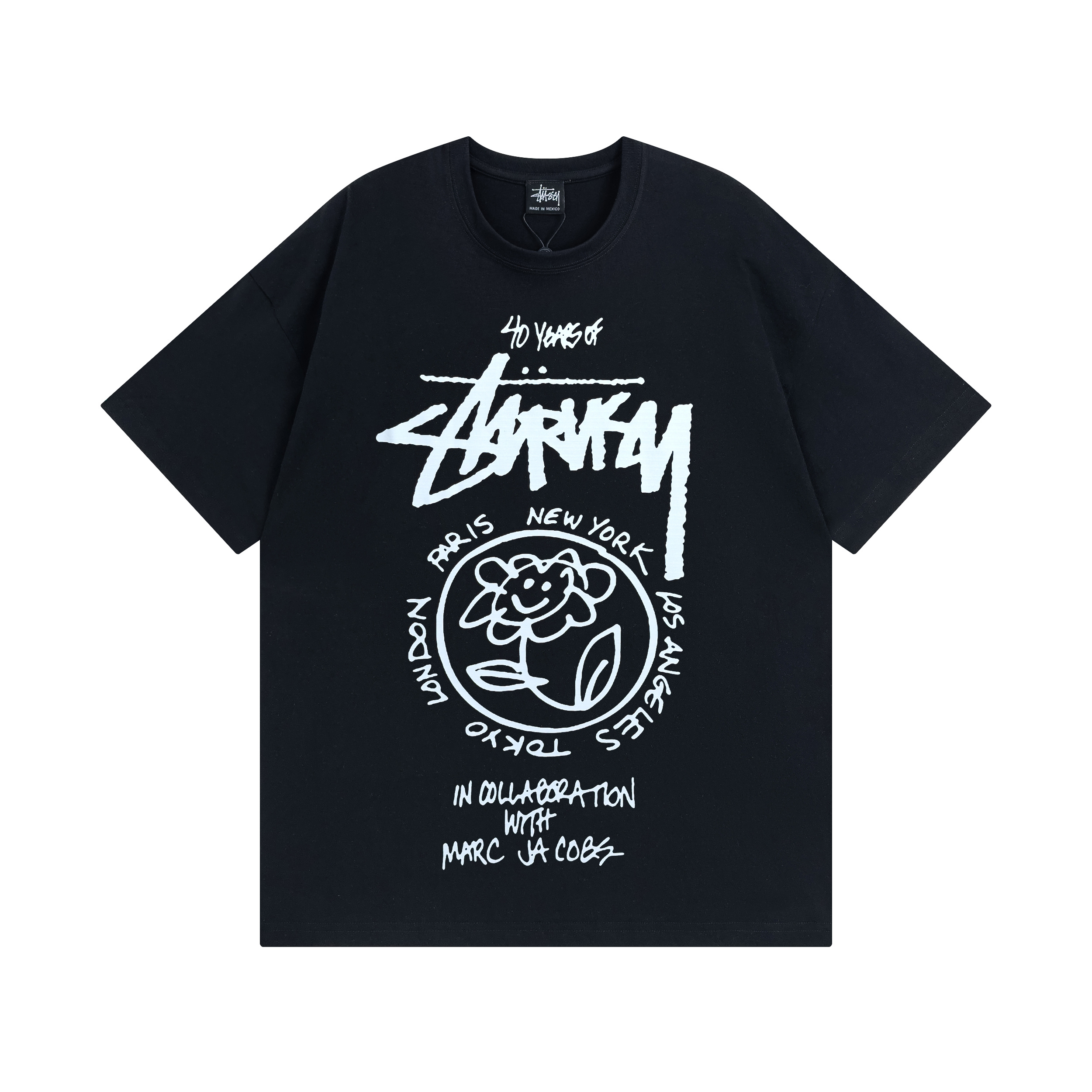 Stussy World Tour Circular Seal T-Shirt