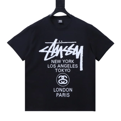 Stussy World Tour City List T-Shirt 01