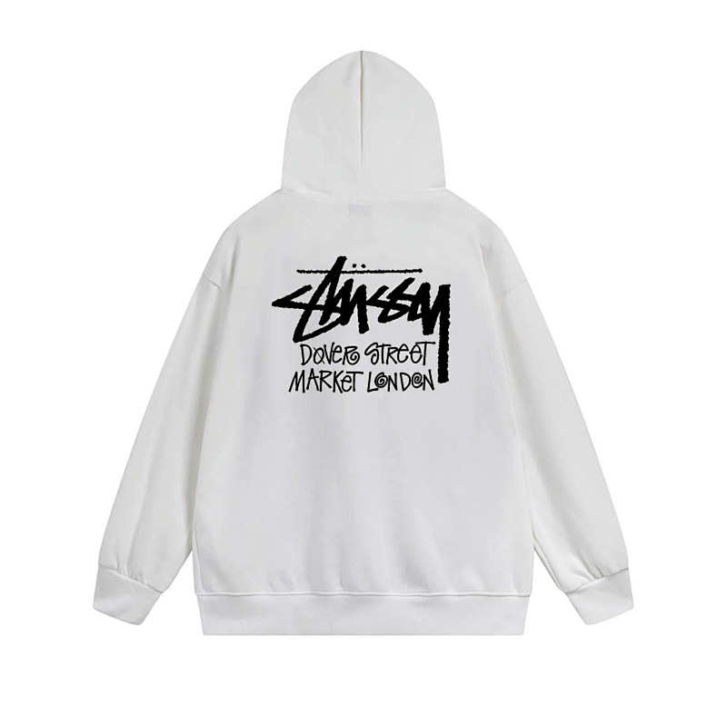 Stussy World Tour Signature Full-Zip Hoodie