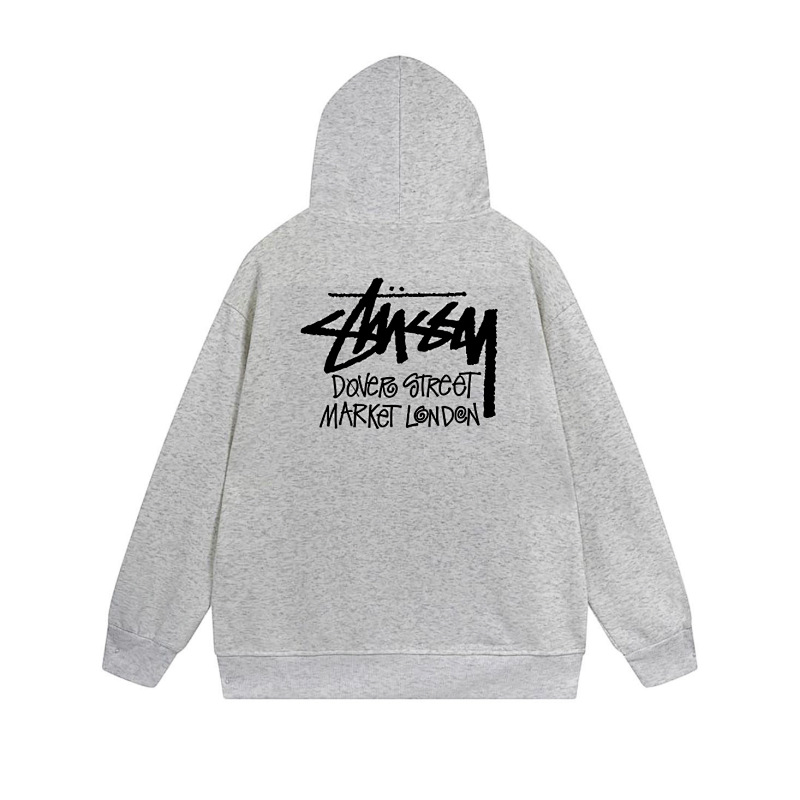Stussy World Tour Signature Full-Zip Hoodie