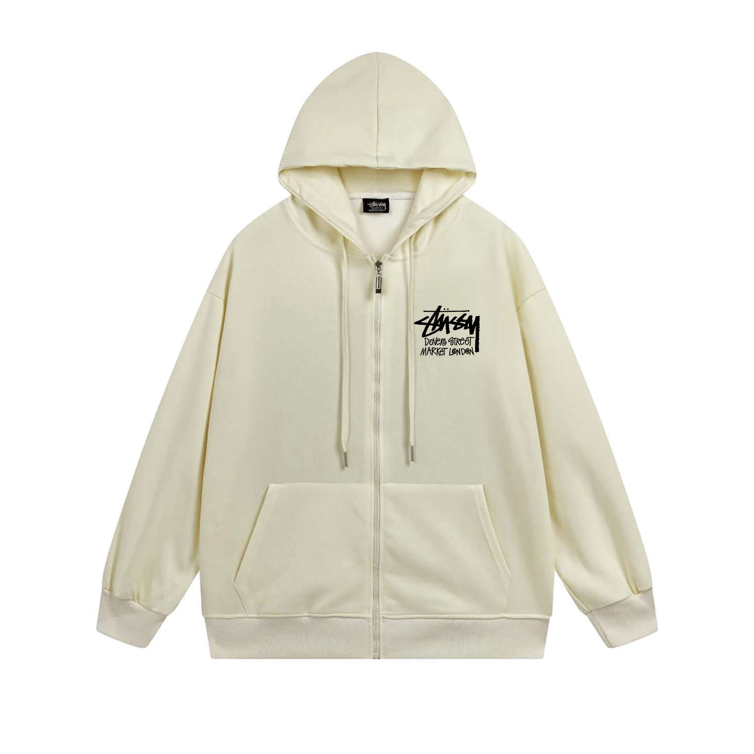 Stussy World Tour Signature Full-Zip Hoodie