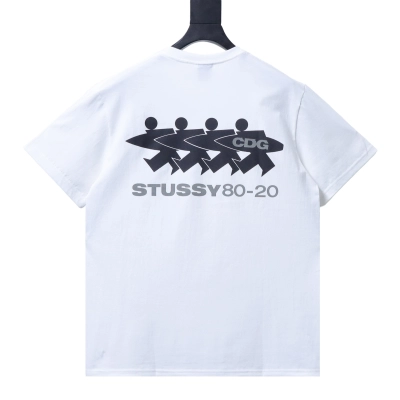 Stussy x CDG 80-20 Crown T-Shirt 01