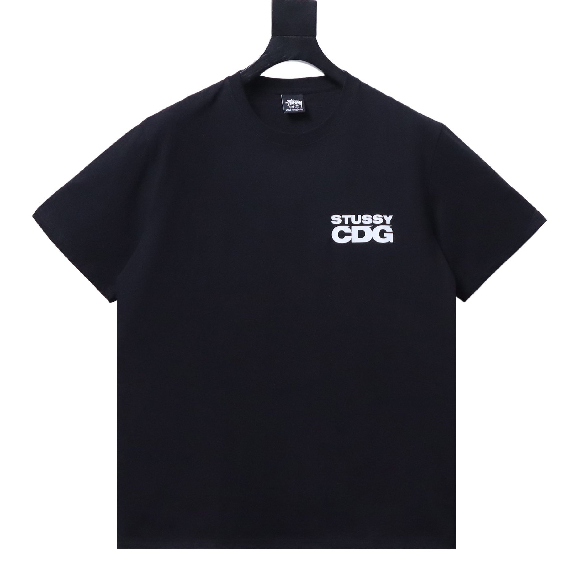 Stussy x CDG 80-20 Crown T-Shirt Black