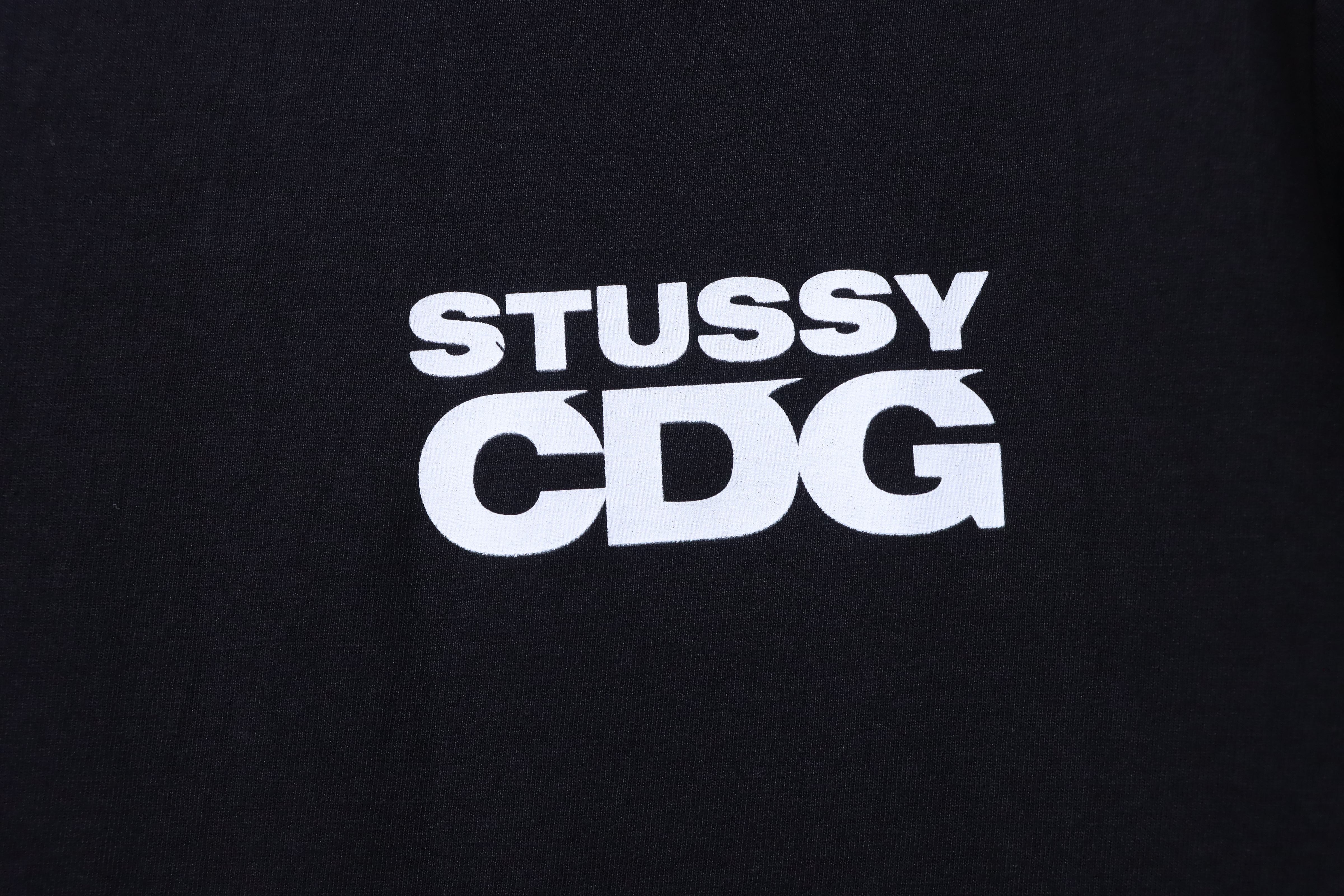 Stussy x CDG 80-20 Crown T-Shirt Black
