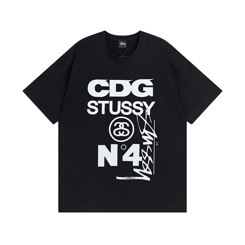 Stussy x CDG 80 N4 Typography T-Shirt