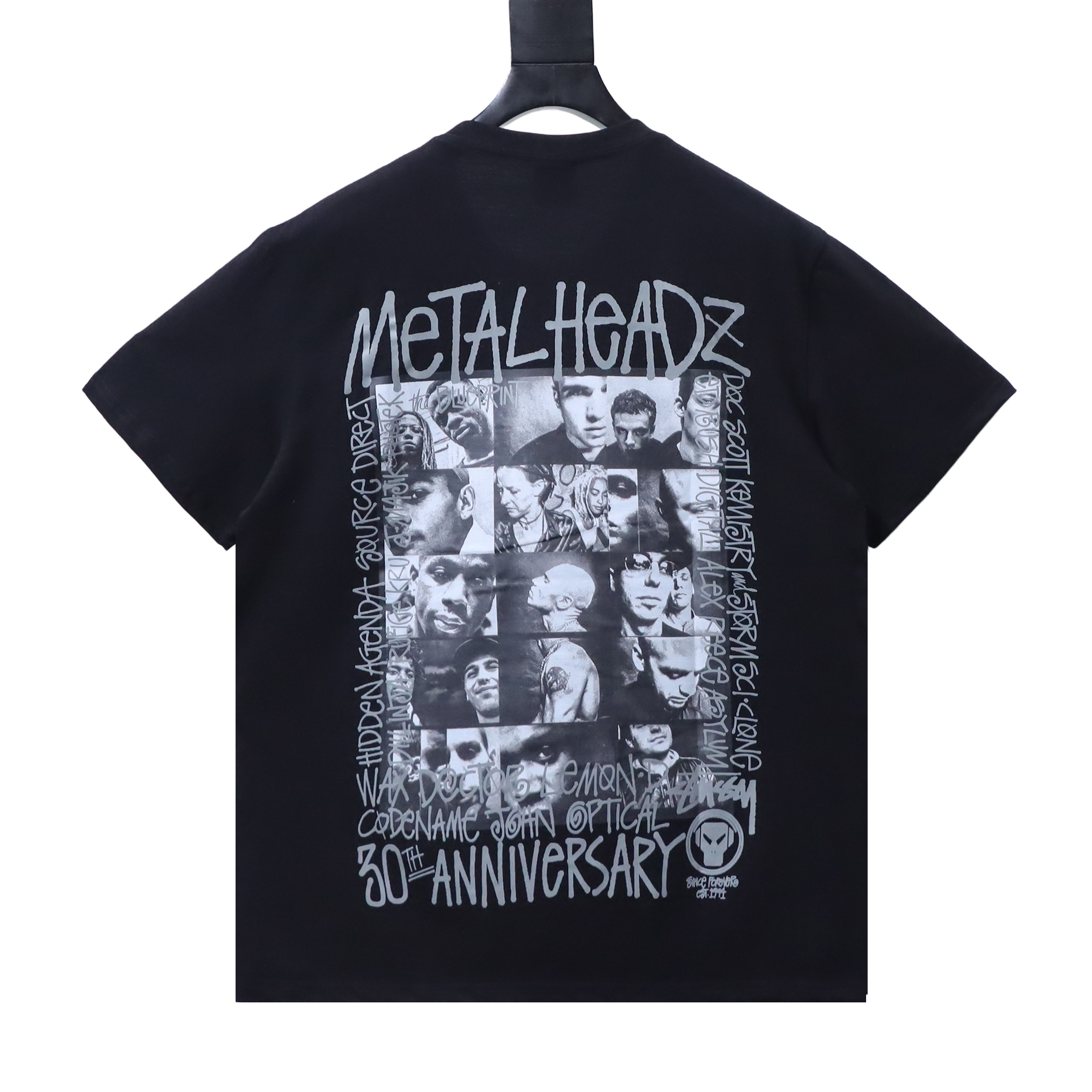Stussy x Metalheadz Dark Portrait T-Shirt
