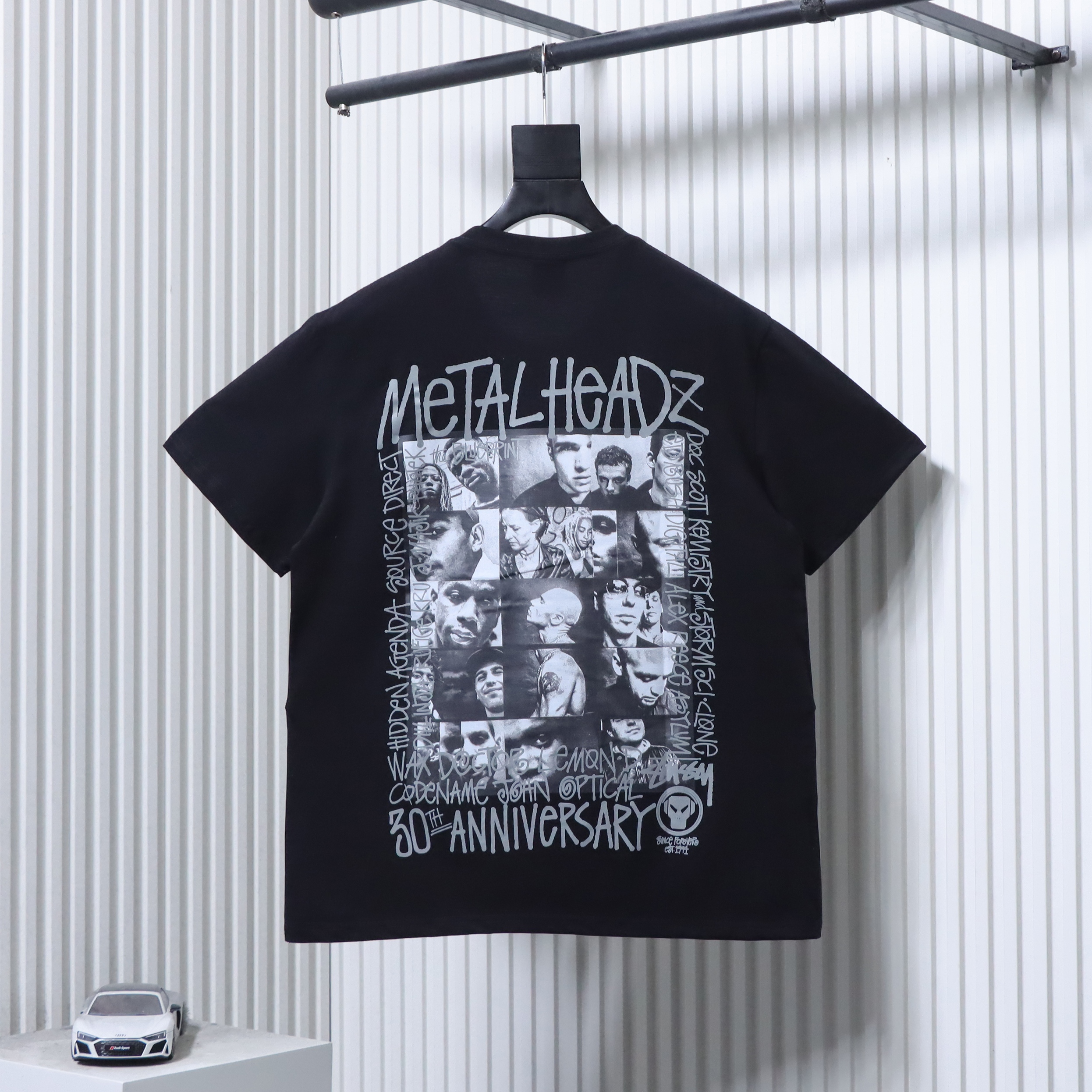 Stussy x Metalheadz Dark Portrait T-Shirt