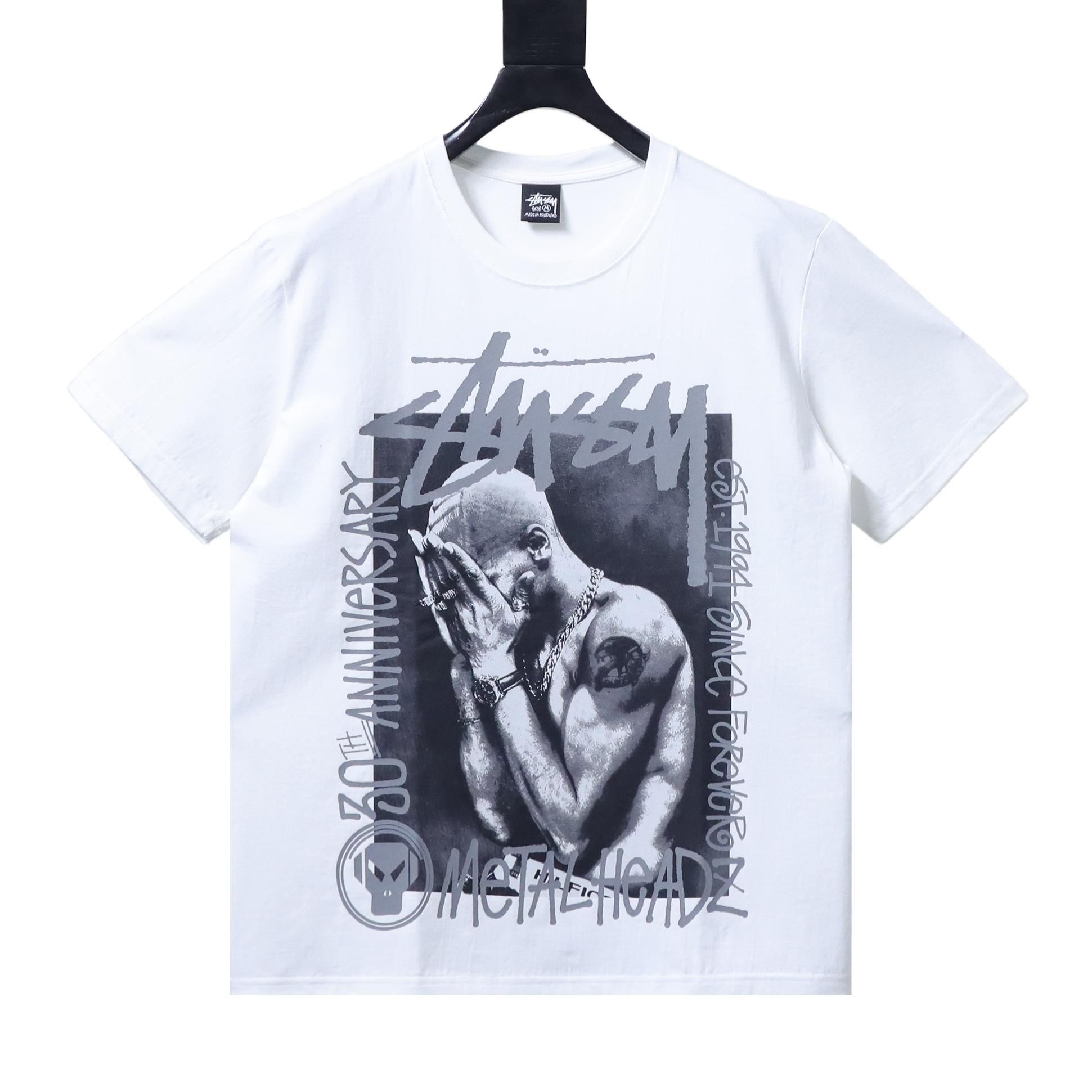 Stussy x Metalheadz Portrait Collage T-Shirt