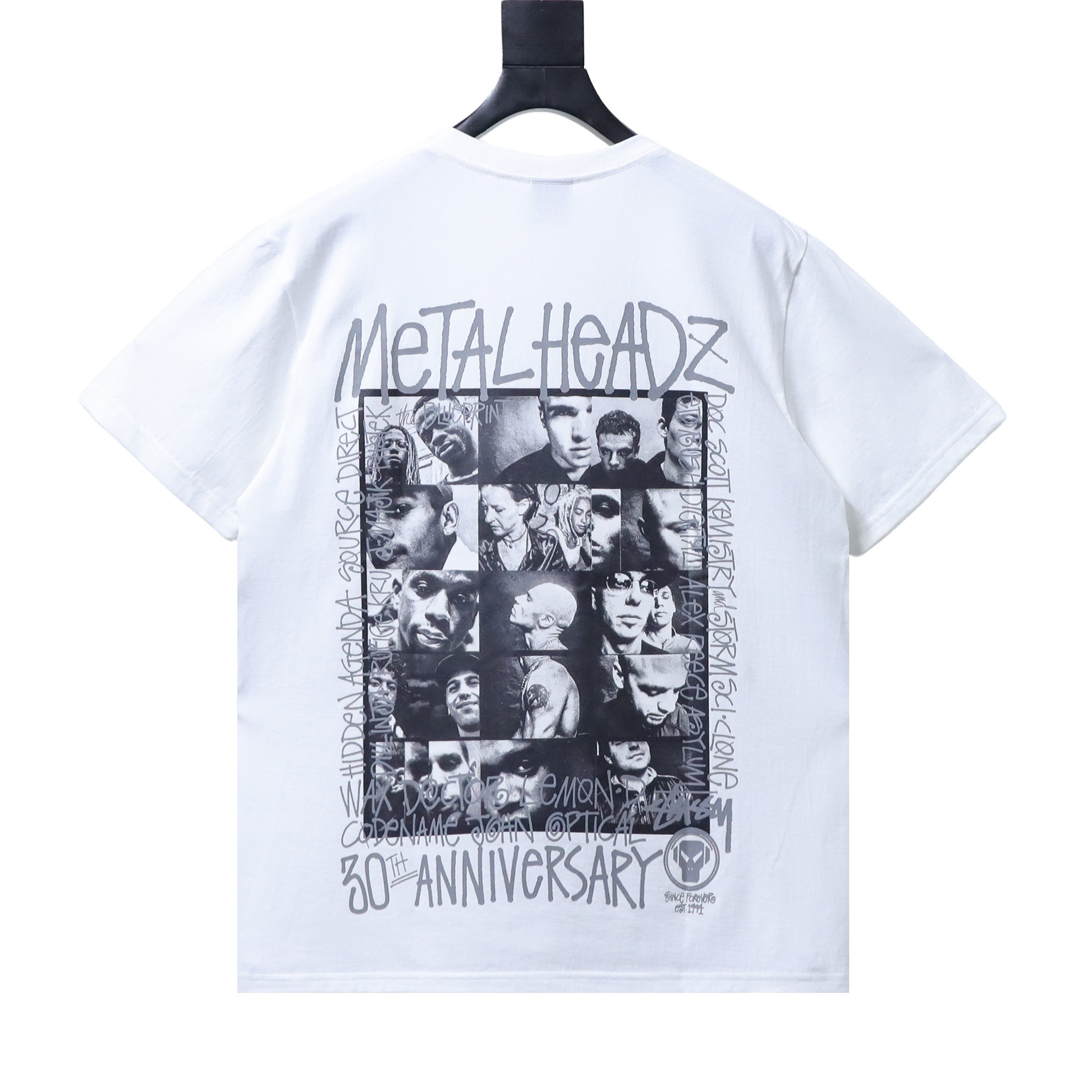 Stussy x Metalheadz Portrait Collage T-Shirt