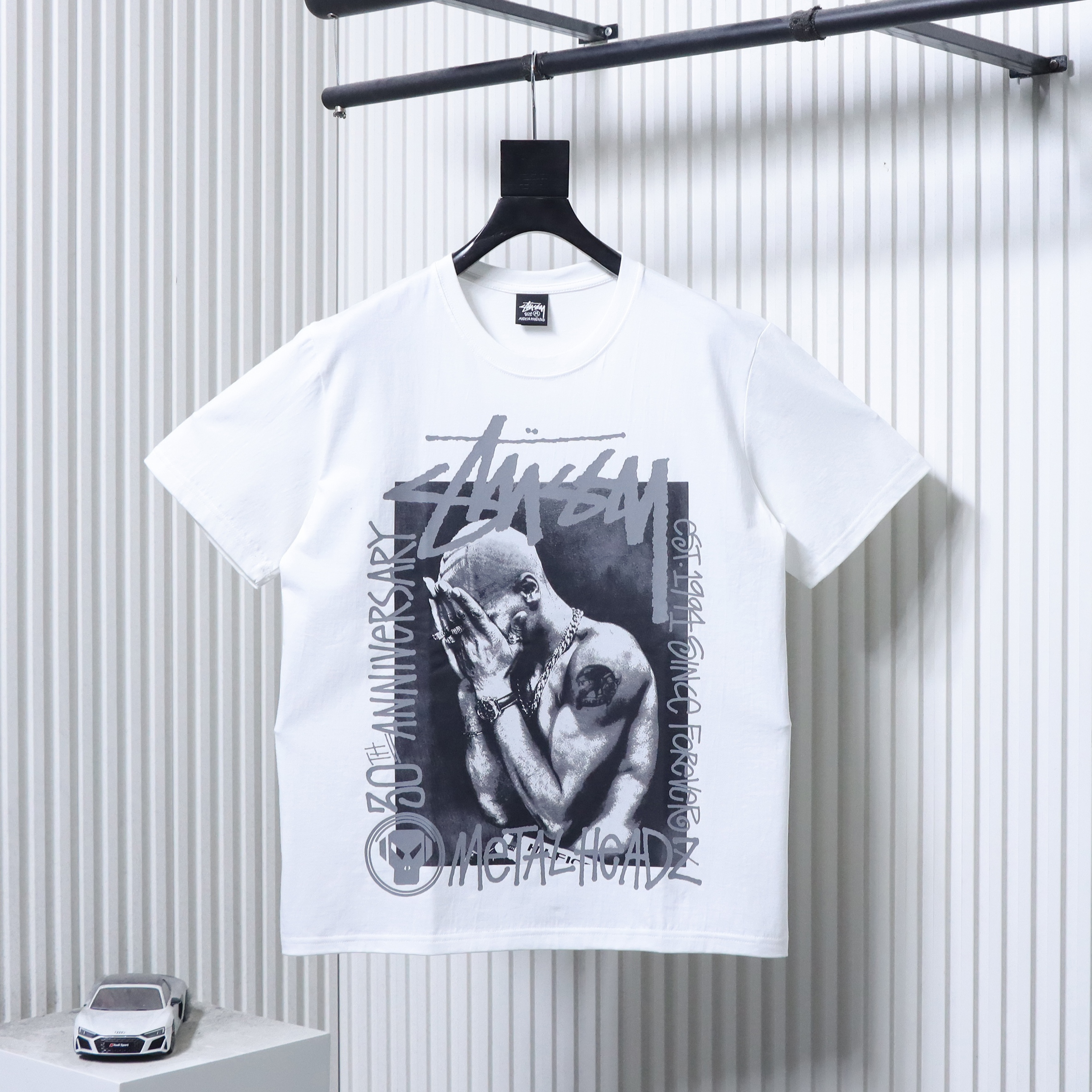 Stussy x Metalheadz Portrait Collage T-Shirt