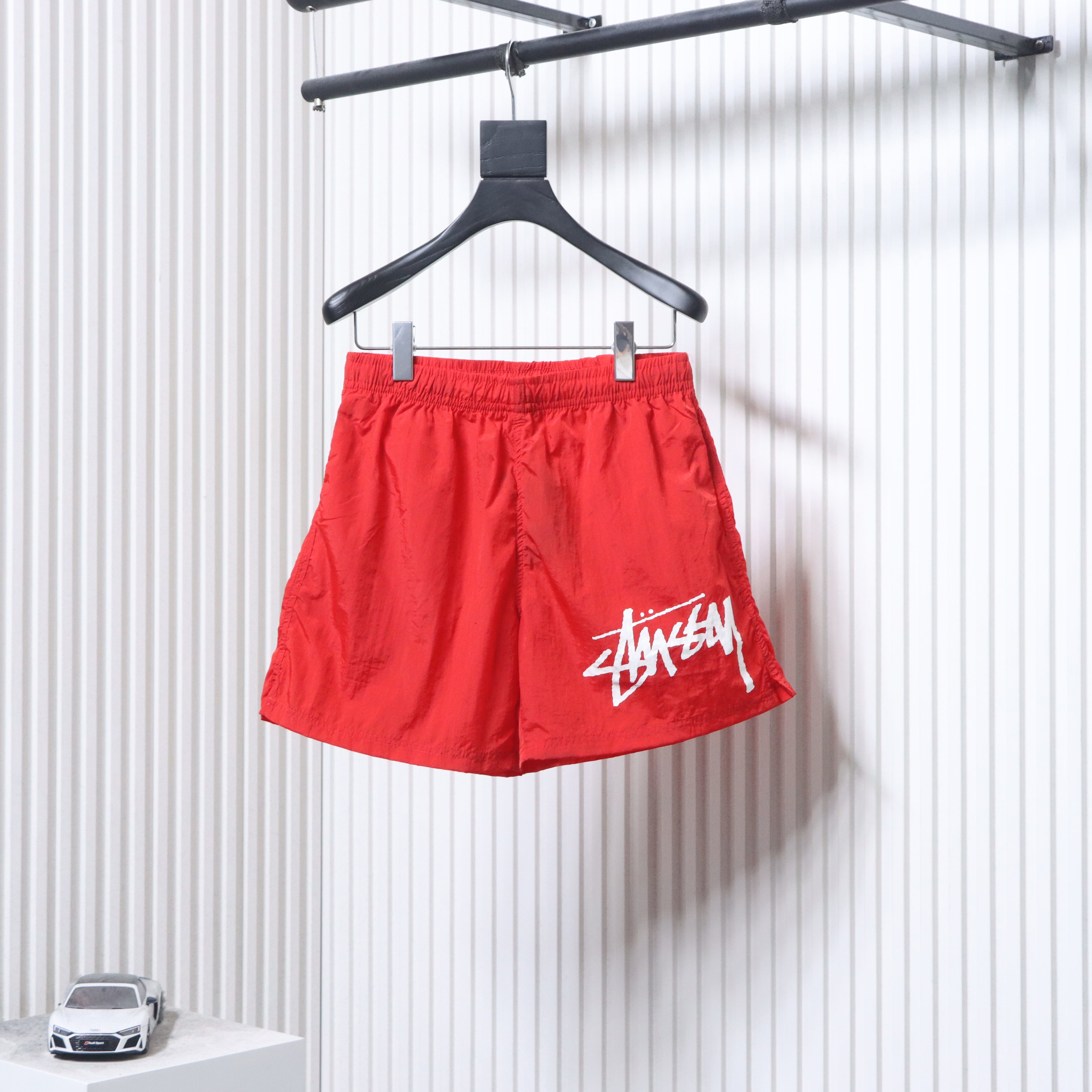 Stussy x Nike Contrast Logo Woven Shorts