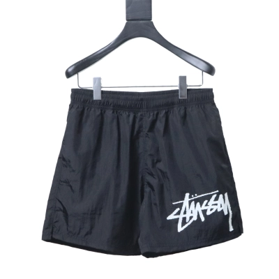 Stussy x Nike Signature Logo Woven Shorts 01