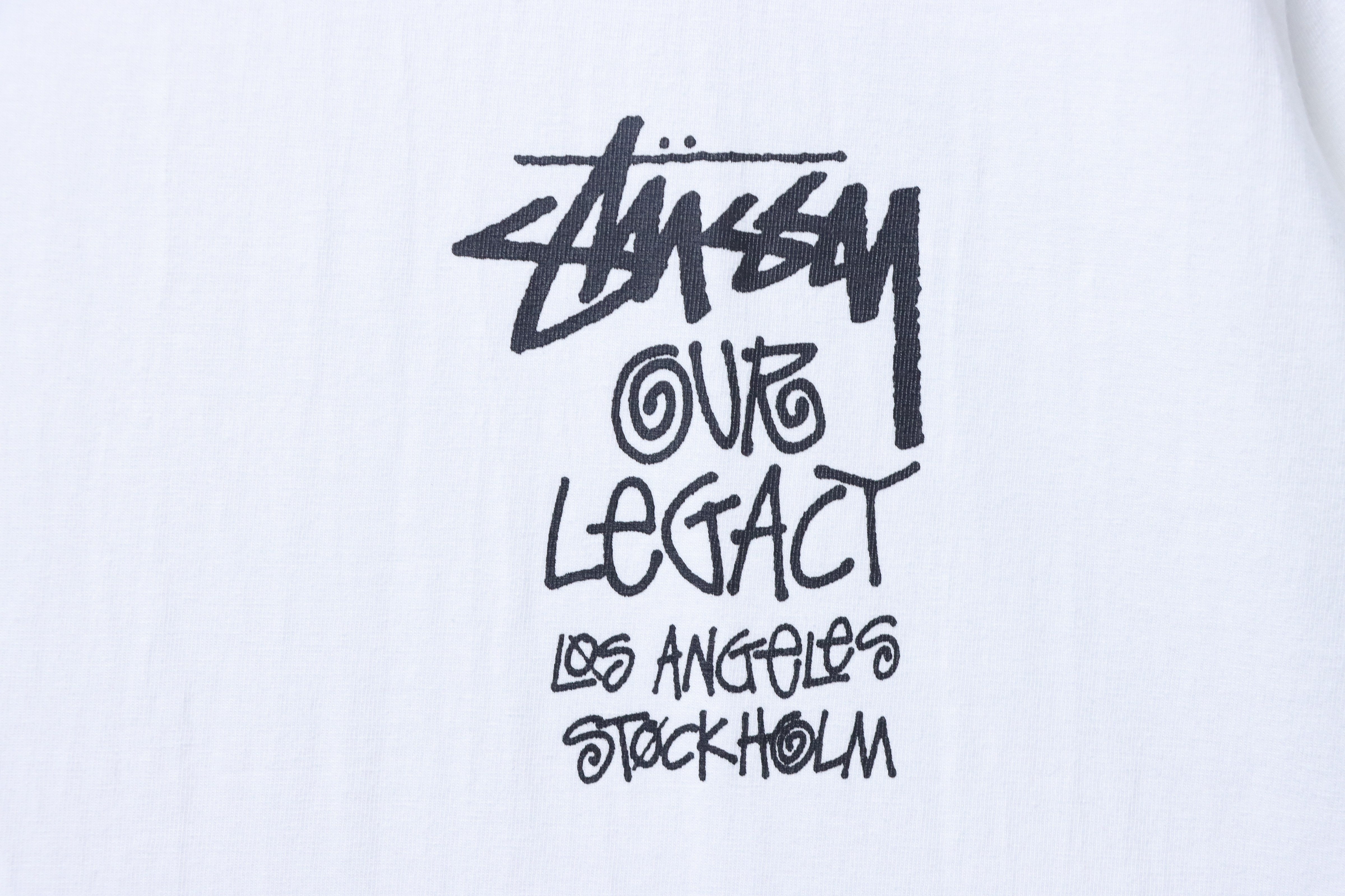 Stussy x Our Legacy Mini Chest Logo T-Shirt