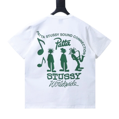 Stussy x Patta Sound Connection Band T-Shirt 01