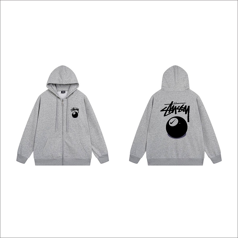 Stussy Yin Yang Handstyle Full-Zip Hoodie