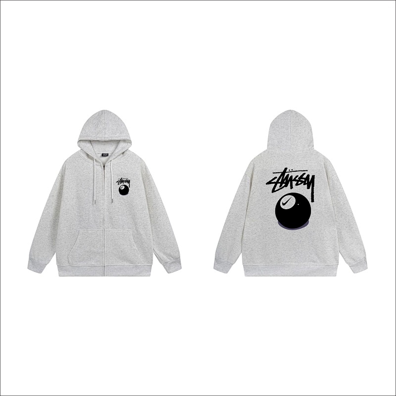 Stussy Yin Yang Handstyle Full-Zip Hoodie