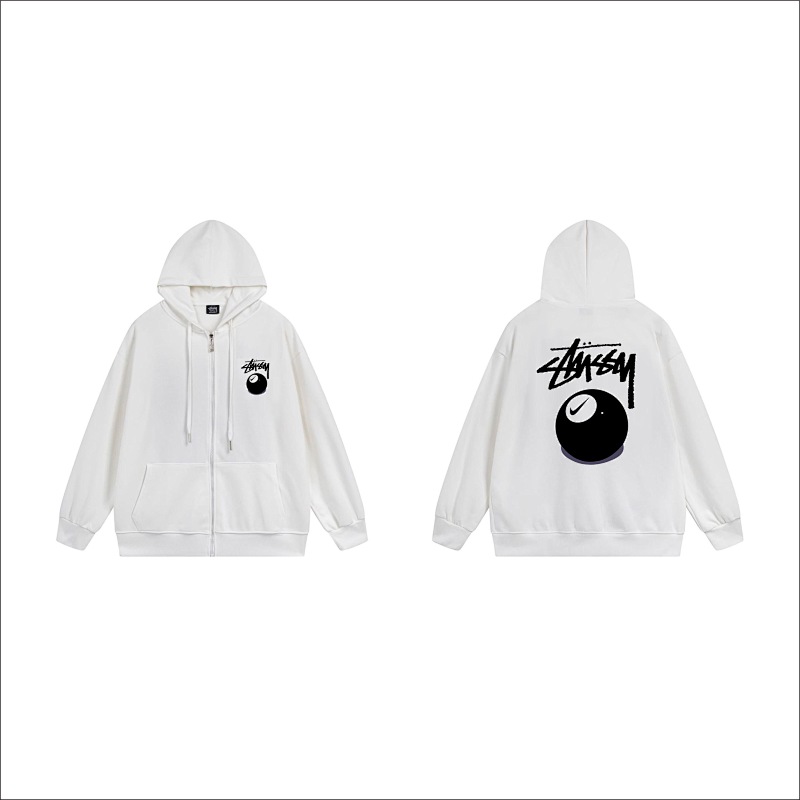 Stussy Yin Yang Handstyle Full-Zip Hoodie