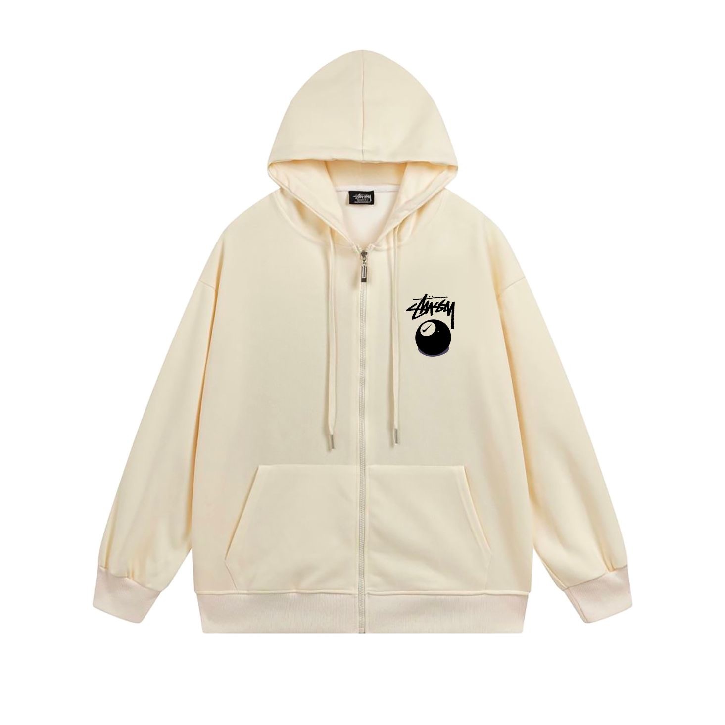 Stussy Yin Yang Handstyle Full-Zip Hoodie