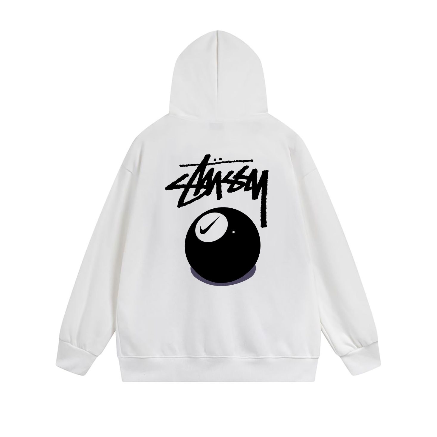Stussy Yin Yang Handstyle Full-Zip Hoodie