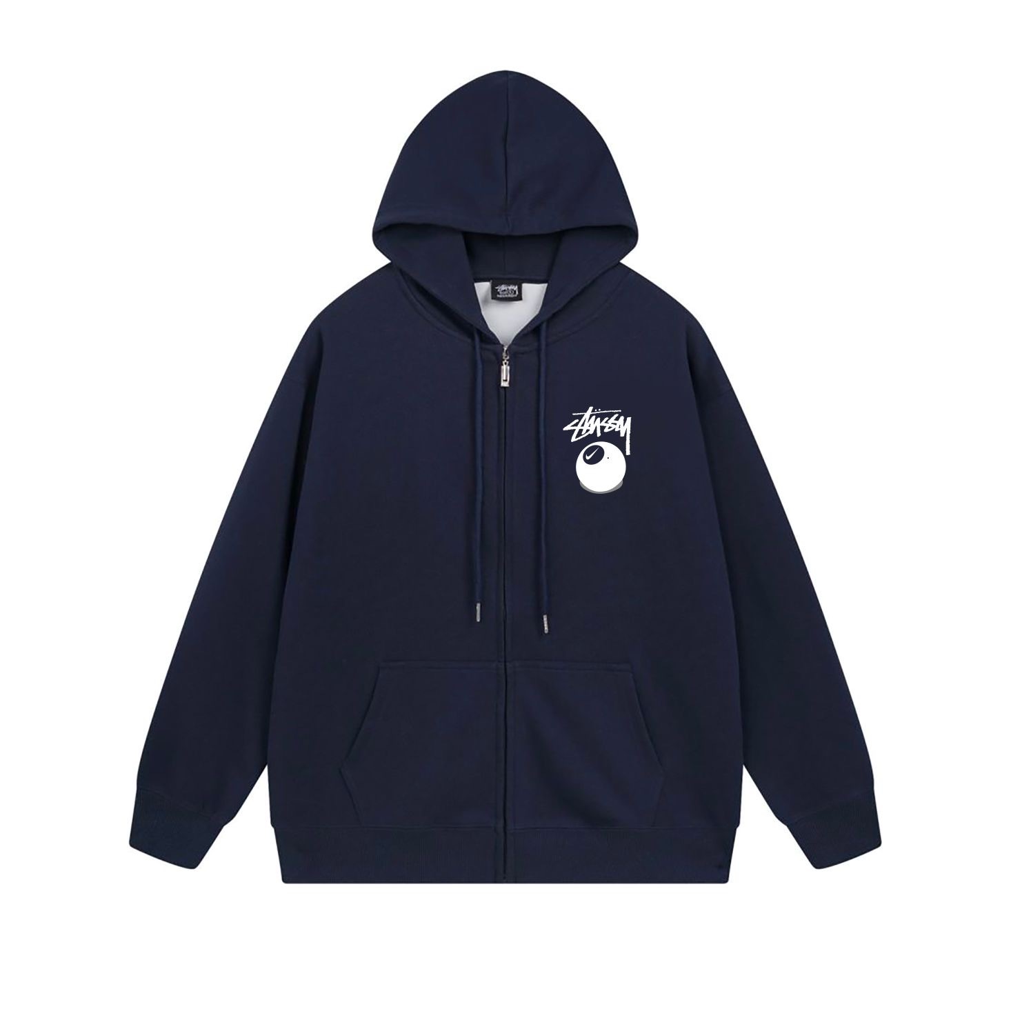 Stussy Yin Yang Handstyle Full-Zip Hoodie