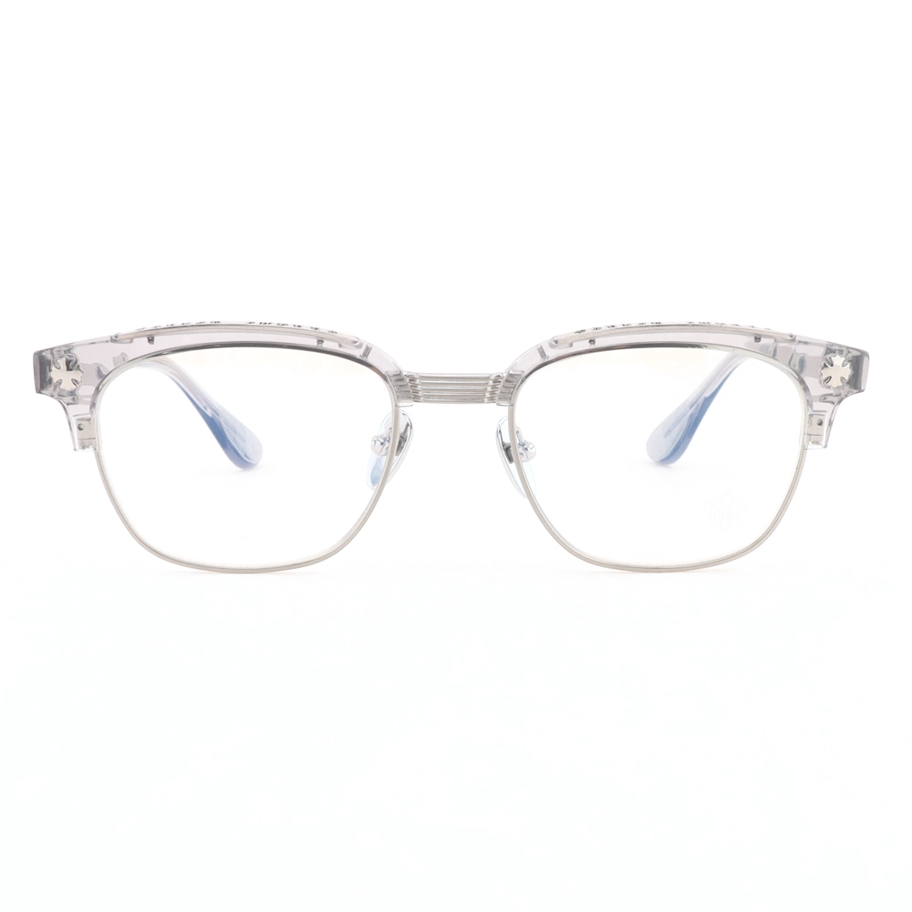 Chrome Hearts Bonennoisseur ll DT/SS Glasses Smoky Gray Frame /Silver Temples