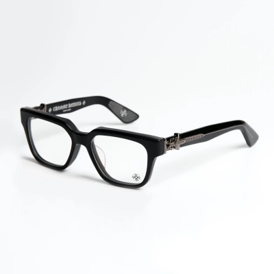 Chrome Hearts Vagillionaire II Glasses Smoky Black /Sterling Silver 01