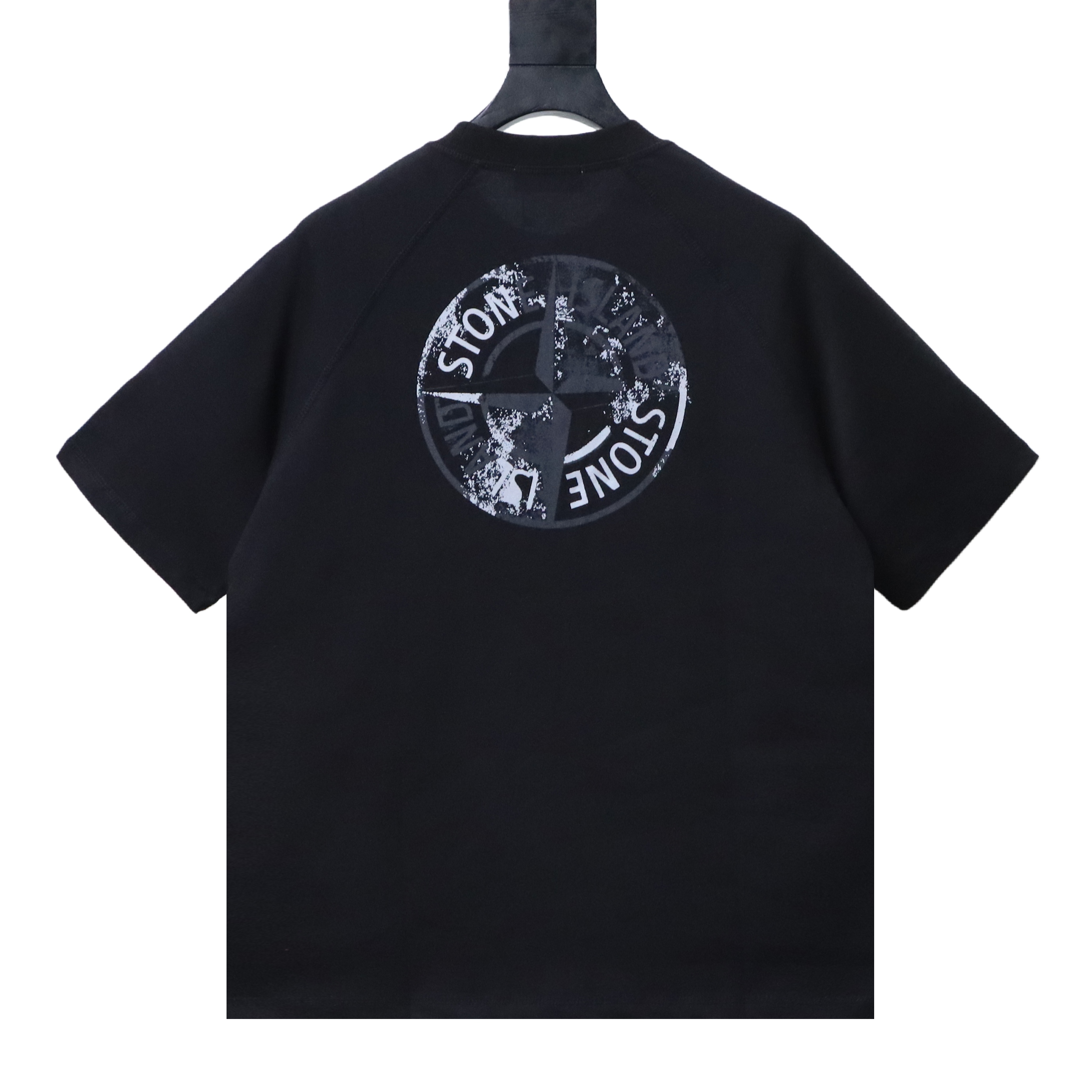 Stone Island 3M Reflective Compass T-Shirt Black